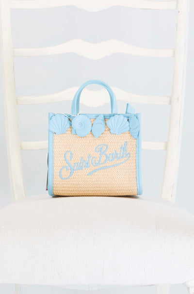 Borsa Mc2 Saint Barth 1131 Shell Border da Donna vivian mini straw