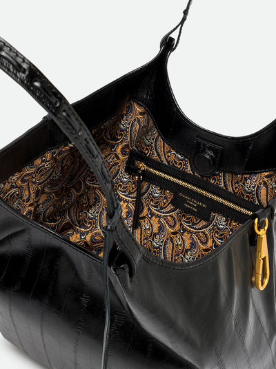 Borsa Gianni Chiarini Nero da Donna 12680 eel psly