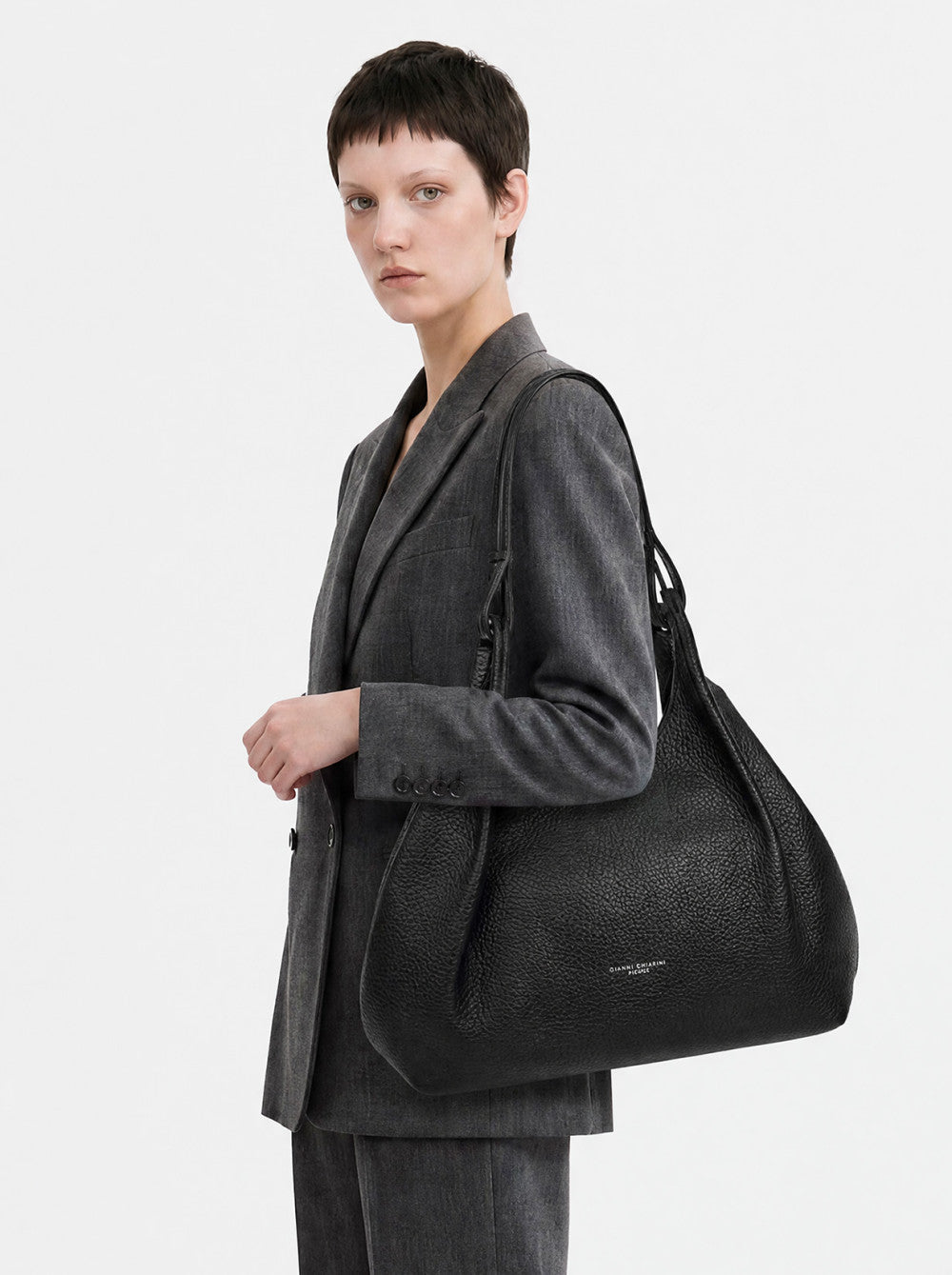 Borsa Gianni Chiarini Nero da Donna 9720 mgdbl
