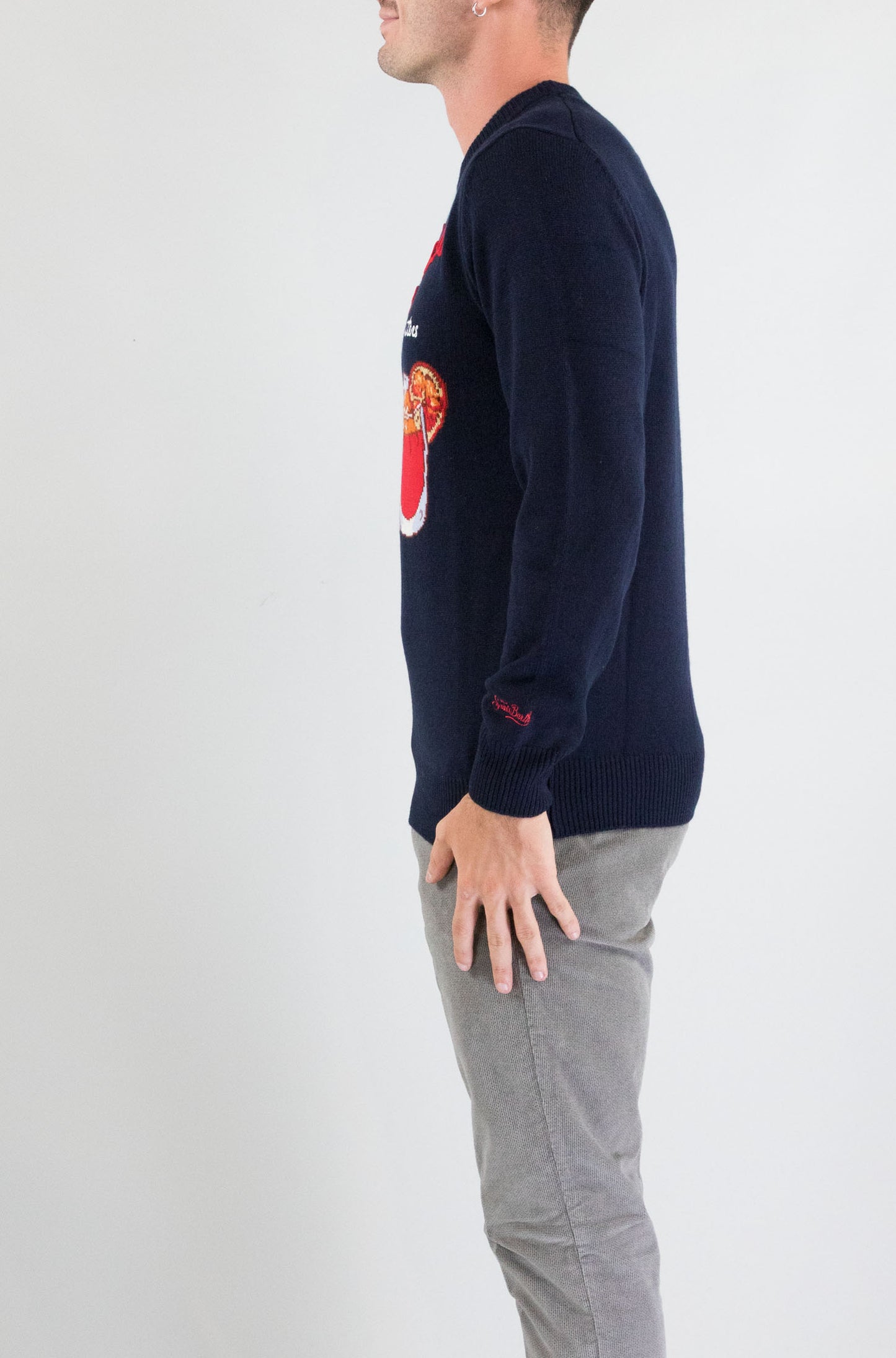 Maglia Mc2 Saint Barth Drink Sbagliato da Uomo heron