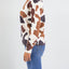Maglia Mc2 Saint Barth Cow Skin da Donna new queen print