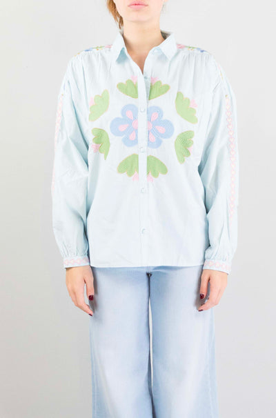 Camicia Louizon Ciel da Donna fandora