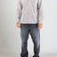 Camicia Universal Work Brown da Uomo 35558 queens cotton patched