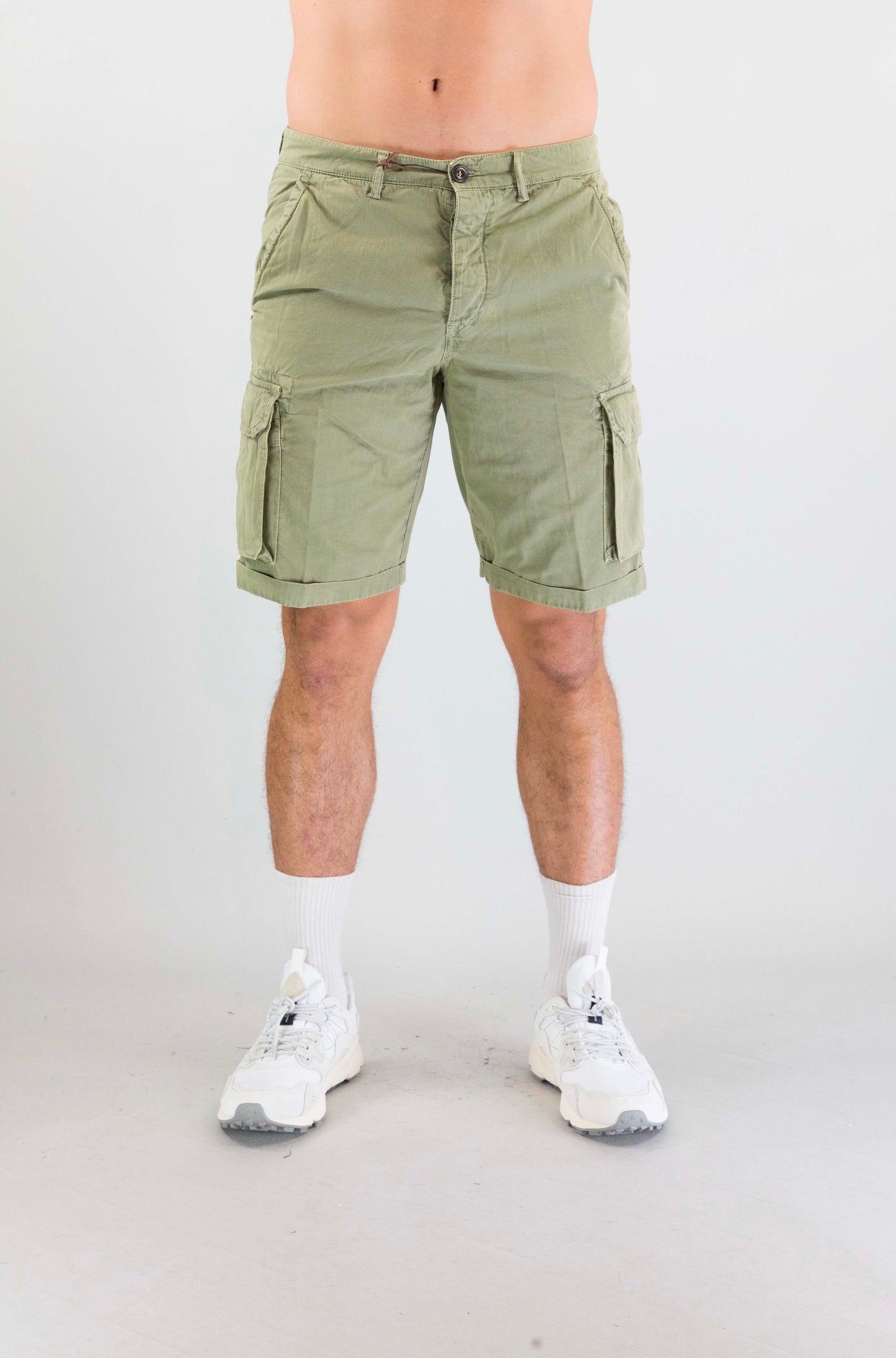 Pantalone 40weft Verde Salvia da Uomo nick 2646 50368 033651