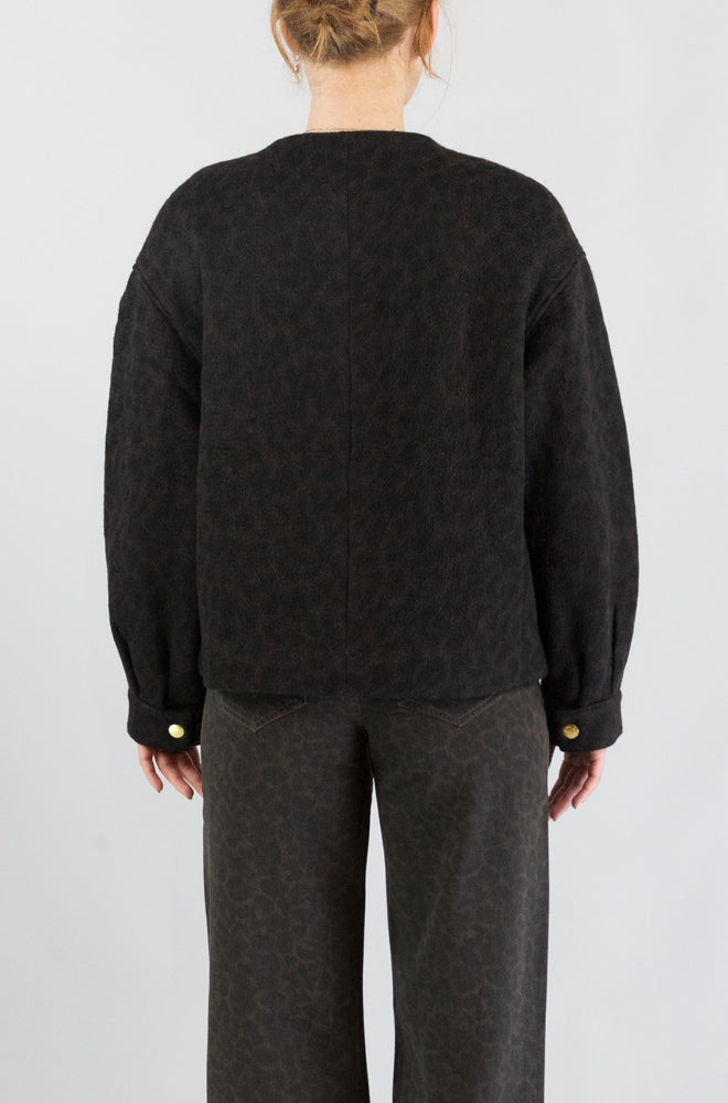Giubbotto Des Petits Hauts Leopard da Donna isadora