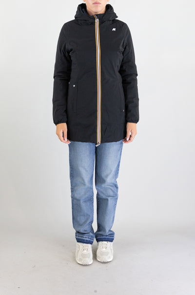 Giubbotto Kway A3c Black Blue da Donna k6128uw denise st warm double