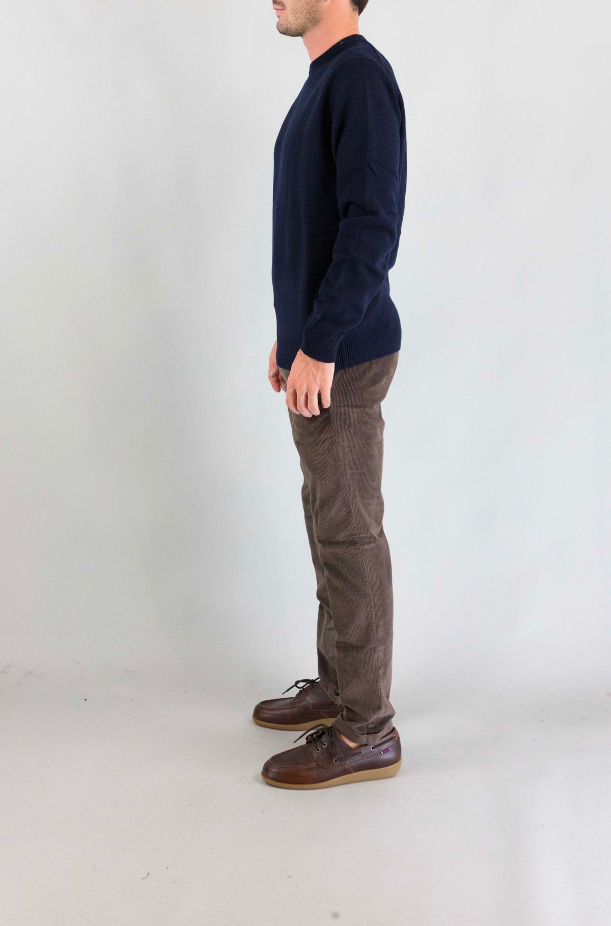 Maglia Mc2 Saint Barth Night Blue da Uomo regent lambswool