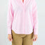 Camicia Mc2 Saint Barth Cotton Stripes Micro Apres 21 da Donna cristal
