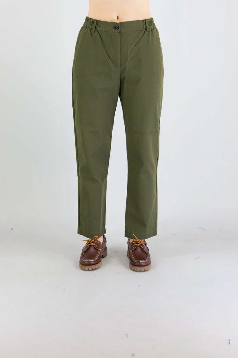 Pantalone Nice Things Khaki da Donna wwx113