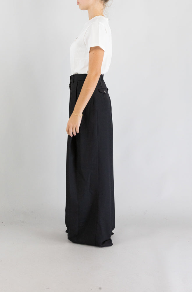 Pantalone Nine In The Morning Nero da Donna petra chino over 2 pinces
