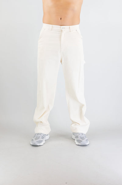 Pantalone Drole De Monsieur Ecru da Uomo pantalon baggy velours bp198 co224