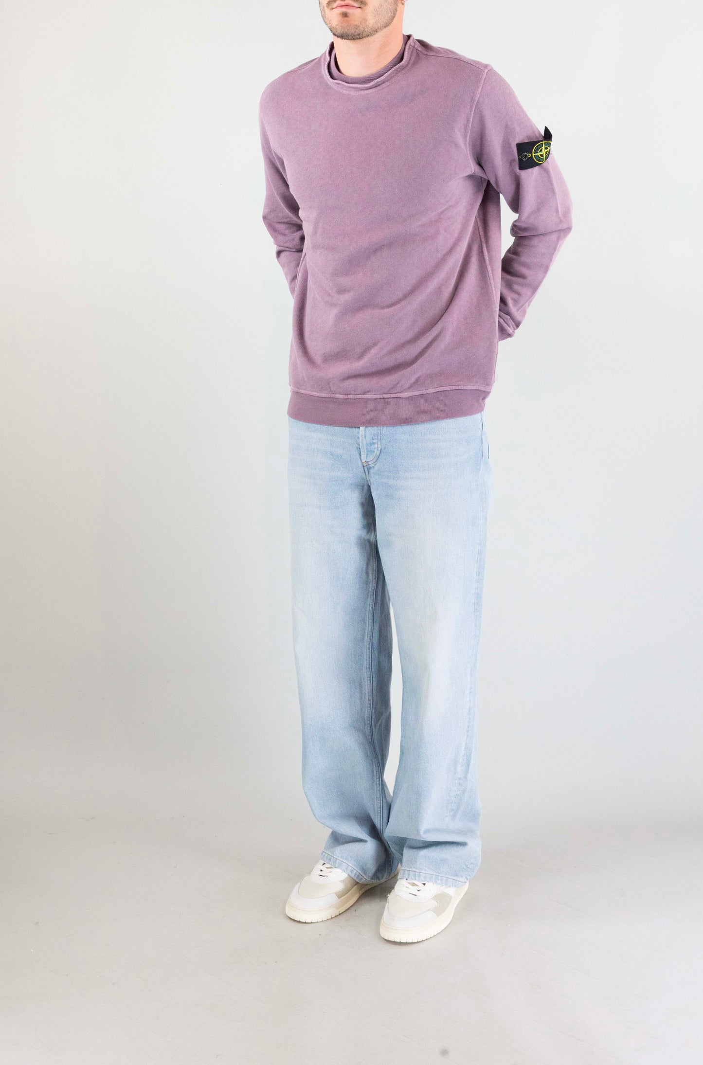 Felpa Stone Island V018f da Uomo l1s156100034s0060