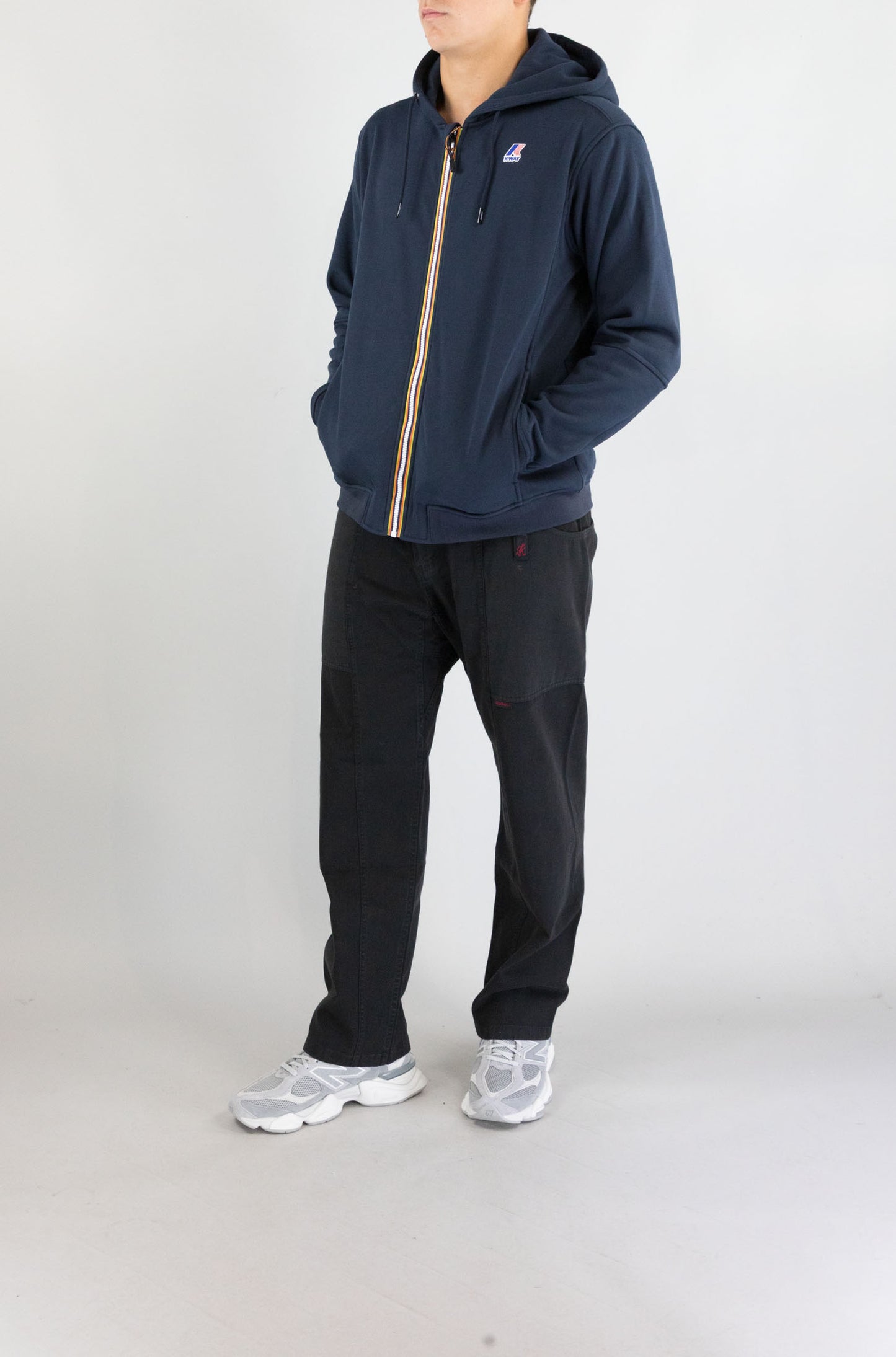 Felpa Kway K89 Blue da Uomo k4147lw prosper brushed