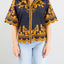 Camicia Scarlett Poppies Midnight da Donna visaya camcia