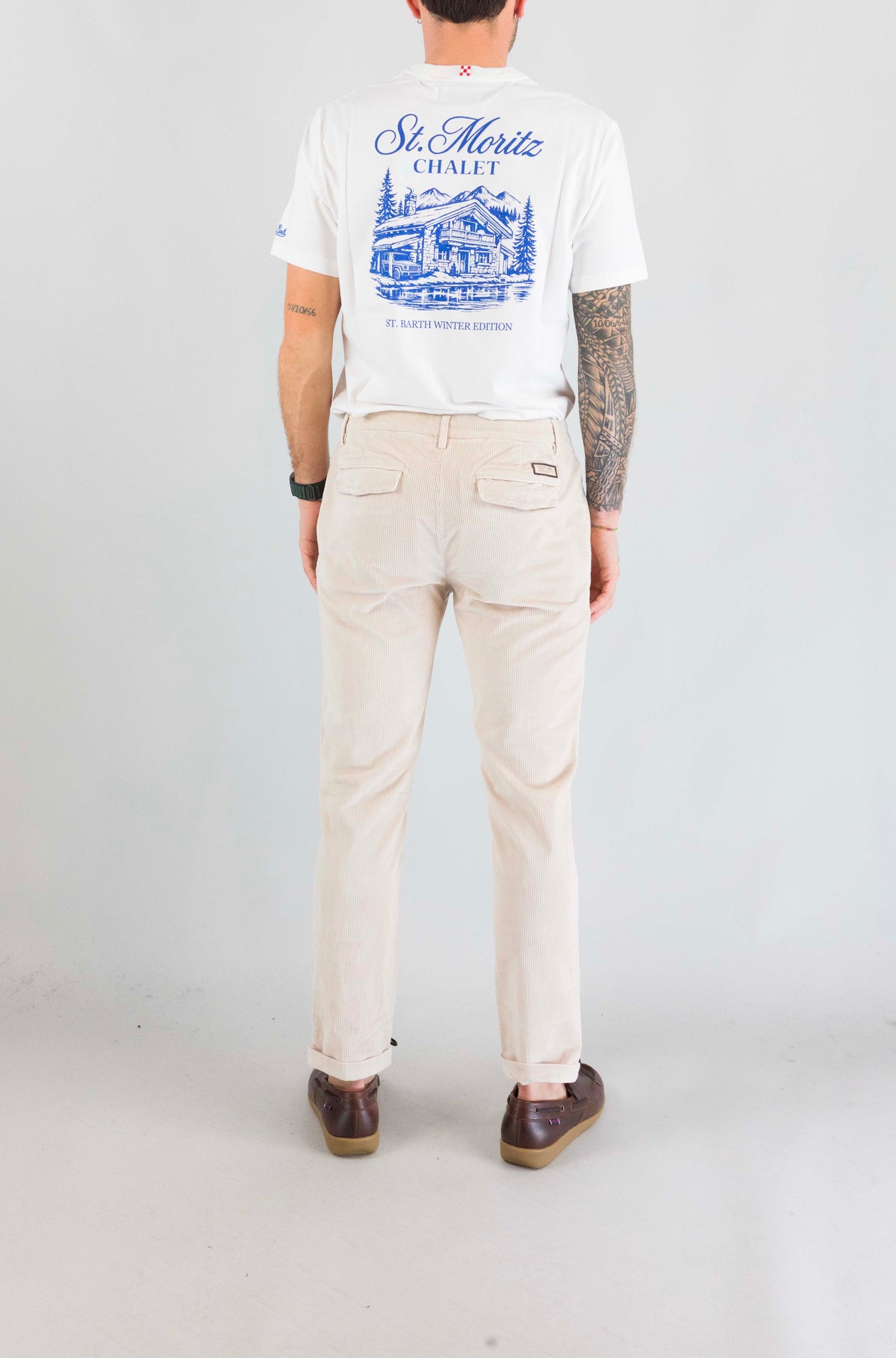 Pantalone 40weft Panna da Uomo brand 3072 56583