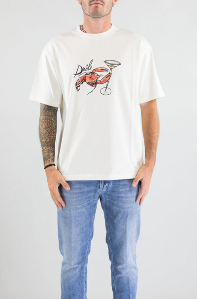 T-Shirt Drole De Monsieur Off White da Uomo ts277 co195  homard