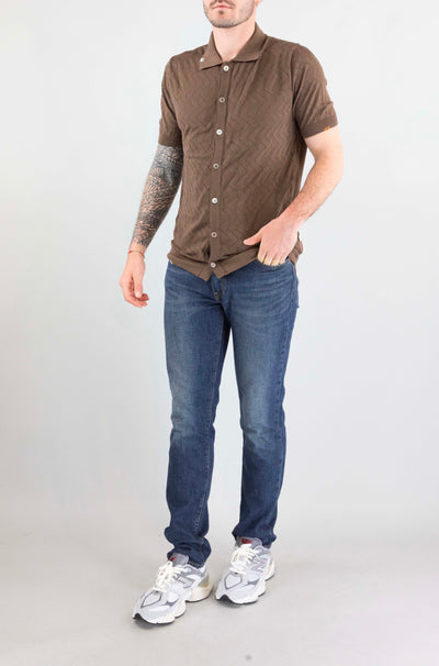 Camicia Bob Moro da Uomo fynn unica