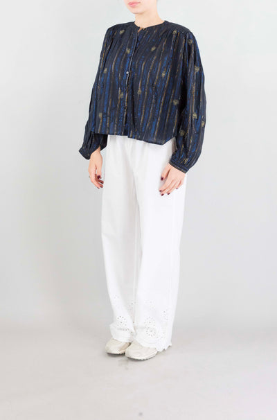 Camicia Maison Hotel Nero da Donna starry night caroline