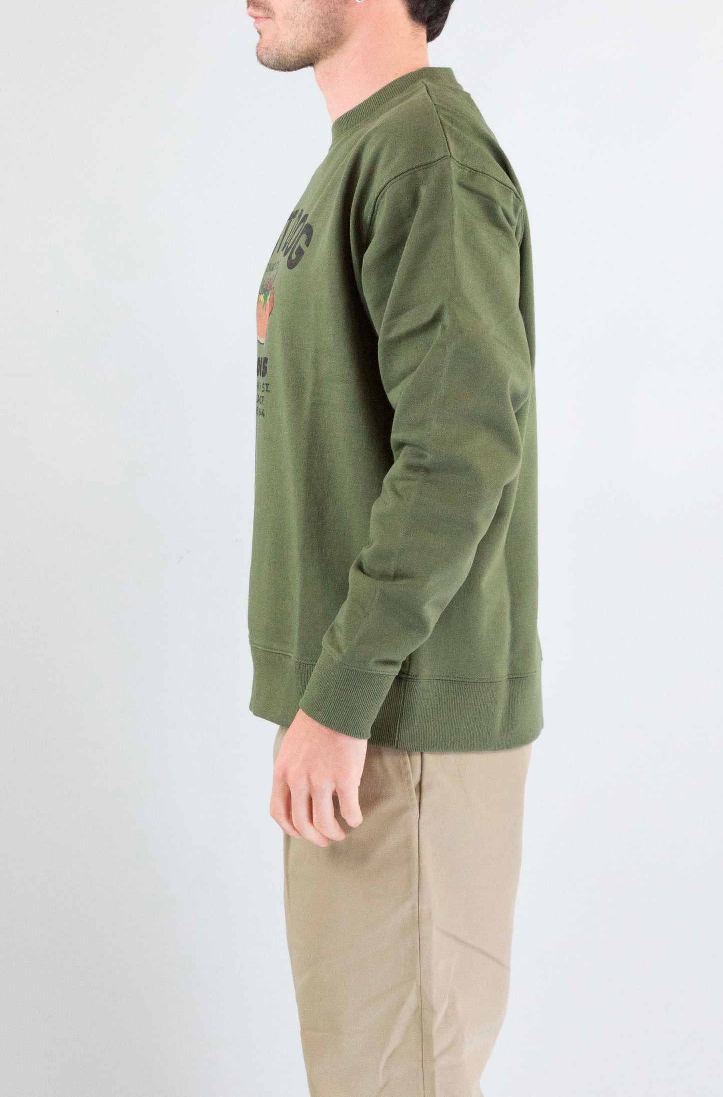 Felpa Universal Overall Olive da Uomo u2613250g