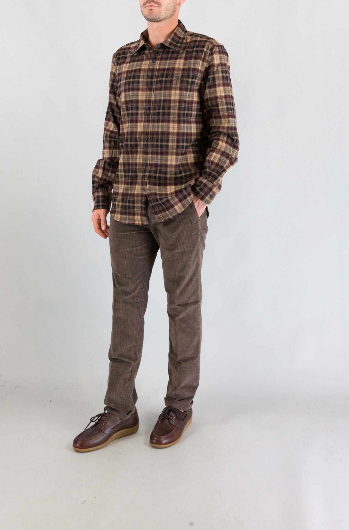 Camicia Mc2 Saint Barth Apres Ski Tartan da Uomo seefeld flannel