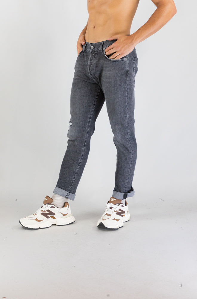 Pantalone Dondup Black da Uomo up563 dse377u mw4n