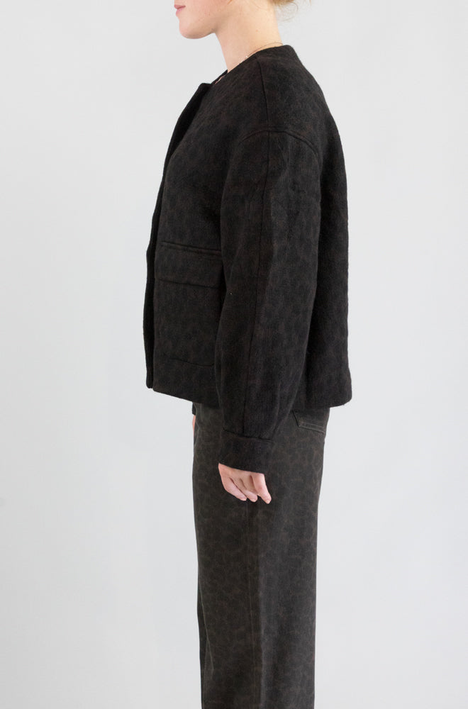 Giubbotto Des Petits Hauts Leopard da Donna isadora