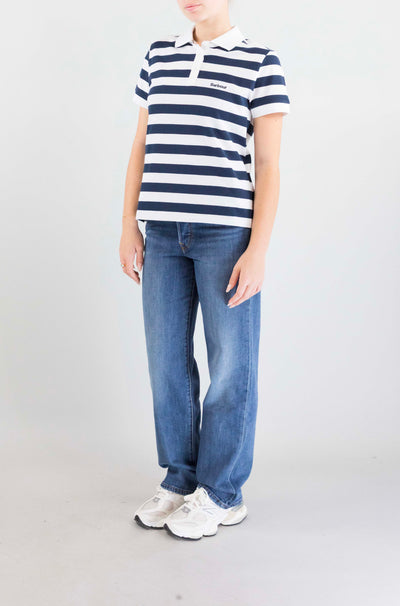 Polo Barbour Ny73 da Donna lml0887 ashbourne stripe