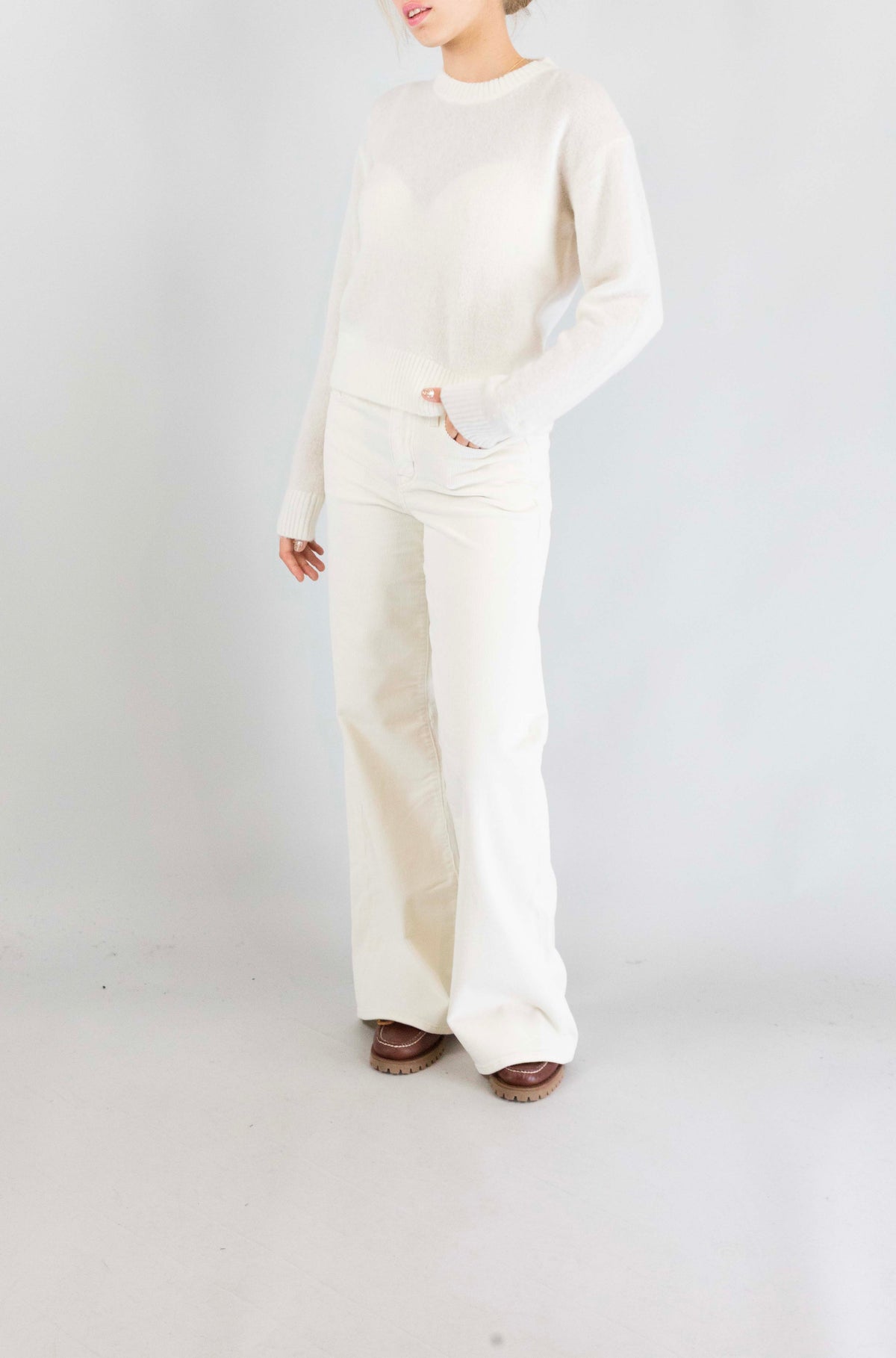 Maglia Mc2 Saint Barth Off White da Donna lucille soft