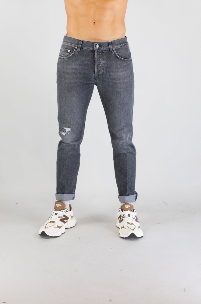 Pantalone Dondup Black da Uomo up563 dse377u mw4n