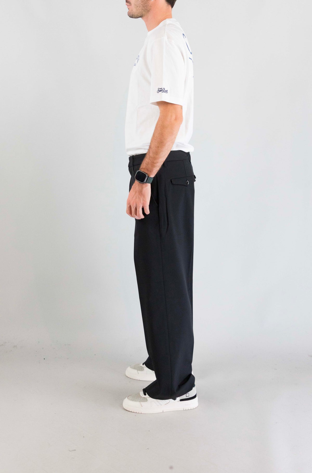 Pantalone Nine In The Morning Nero da Uomo colt straight