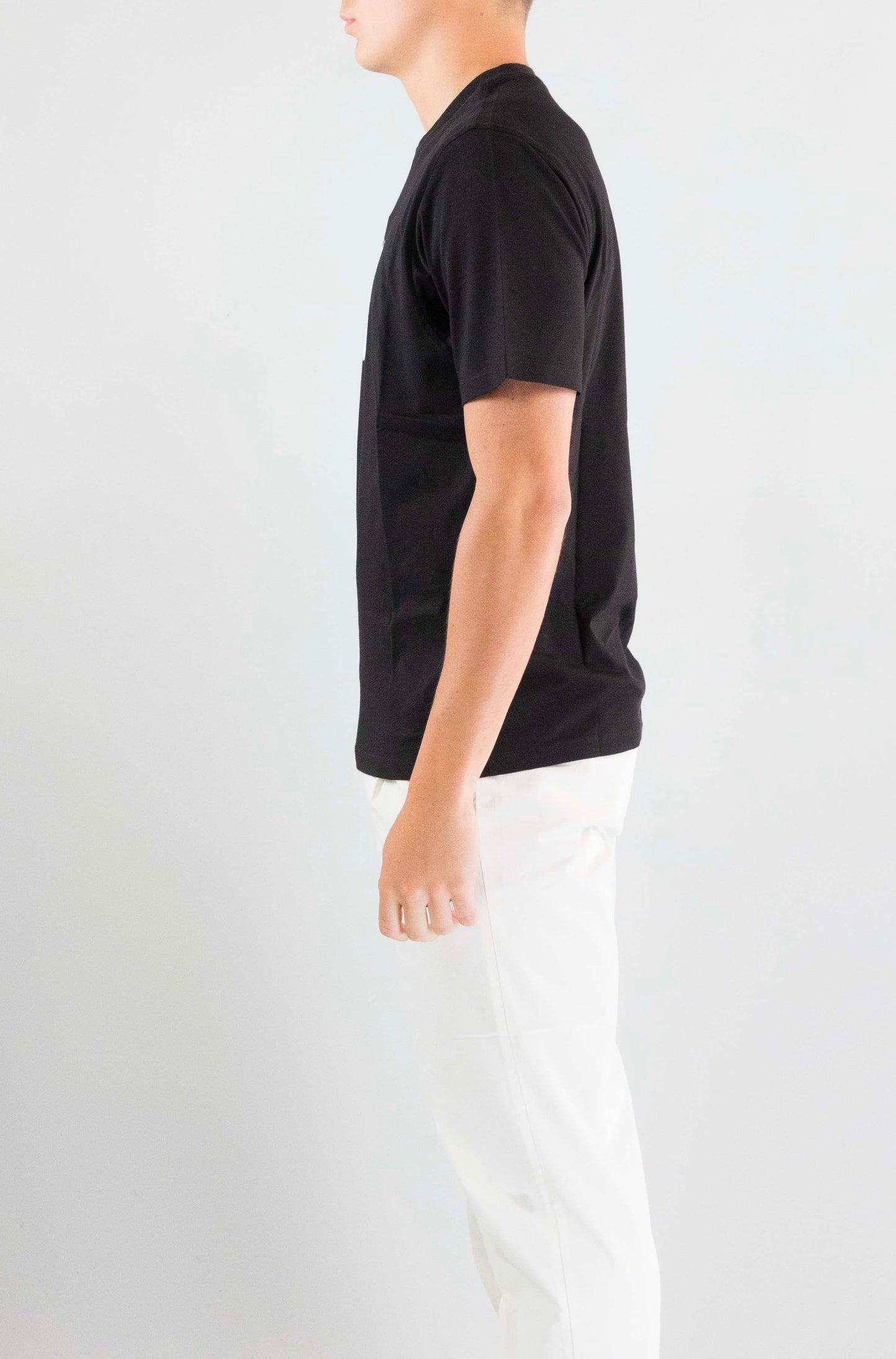 T-Shirt Cp Company Black da Uomo rccmts723a 005100w