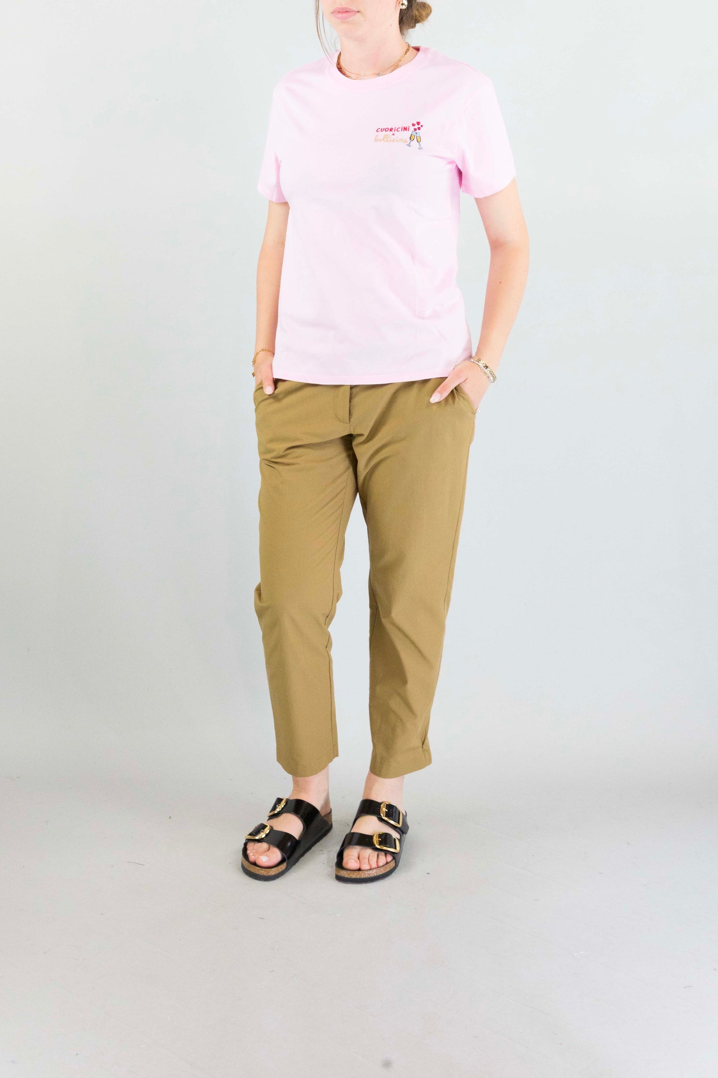 T-Shirt Mc2 Saint Barth Cuoricini E Bollicine da Donna emilie