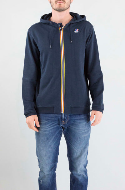 Felpa Kway K89 Blue Depth da Uomo k1126hw prosper poly cotton