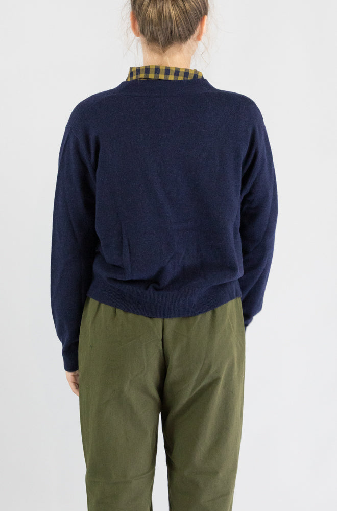 Maglia Nice Things Navy da Donna wkx039