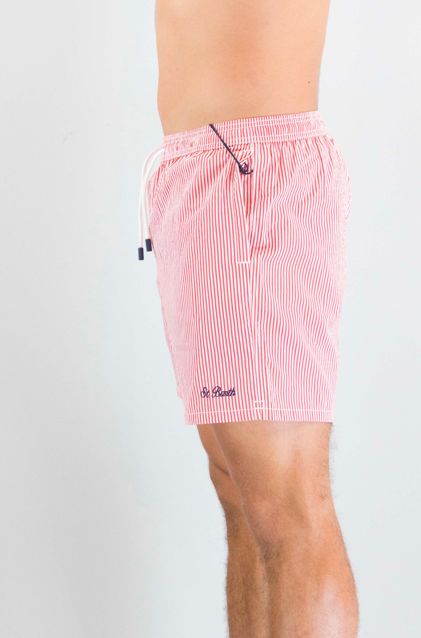 Costume Mc2 Saint Barth Seersucker Stripes da Uomo patmos 41
