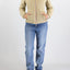 Giubbotto Kway Dbq Beige White da Donna k6128tw lily st warm double