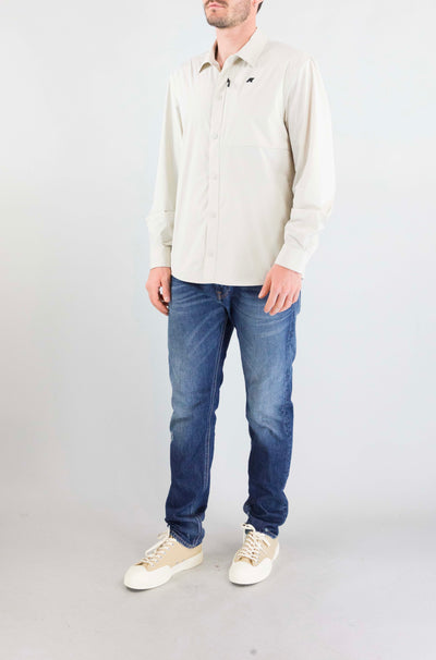 Giubbotto Kway 634 Beige Lt da Uomo k11717w recher