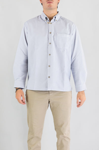 Camicia Apc Bleu da Uomo cohoe h12599 mateo logo