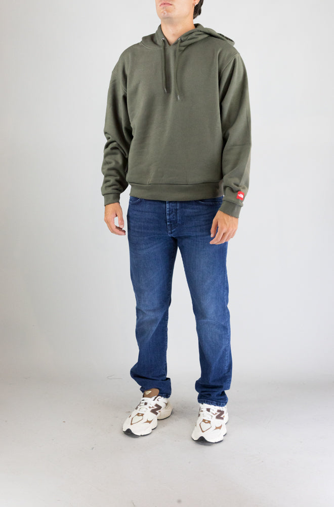 Felpa The North Face New Taupe Green da Uomo nf0a8efz21l red box