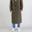 Cappotto Sunflower Green da Uomo db coat herringbone