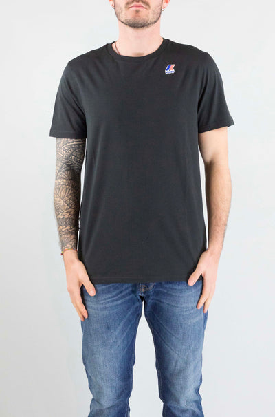 T-Shirt Kway Usy Black Pure da Uomo k7142kw leonide