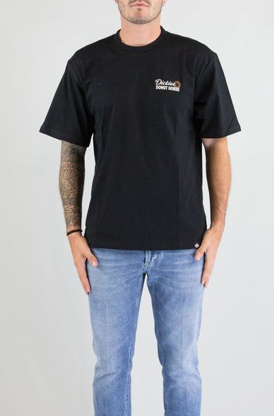 T-Shirt Dickies Black da Uomo dk0a87qnblk