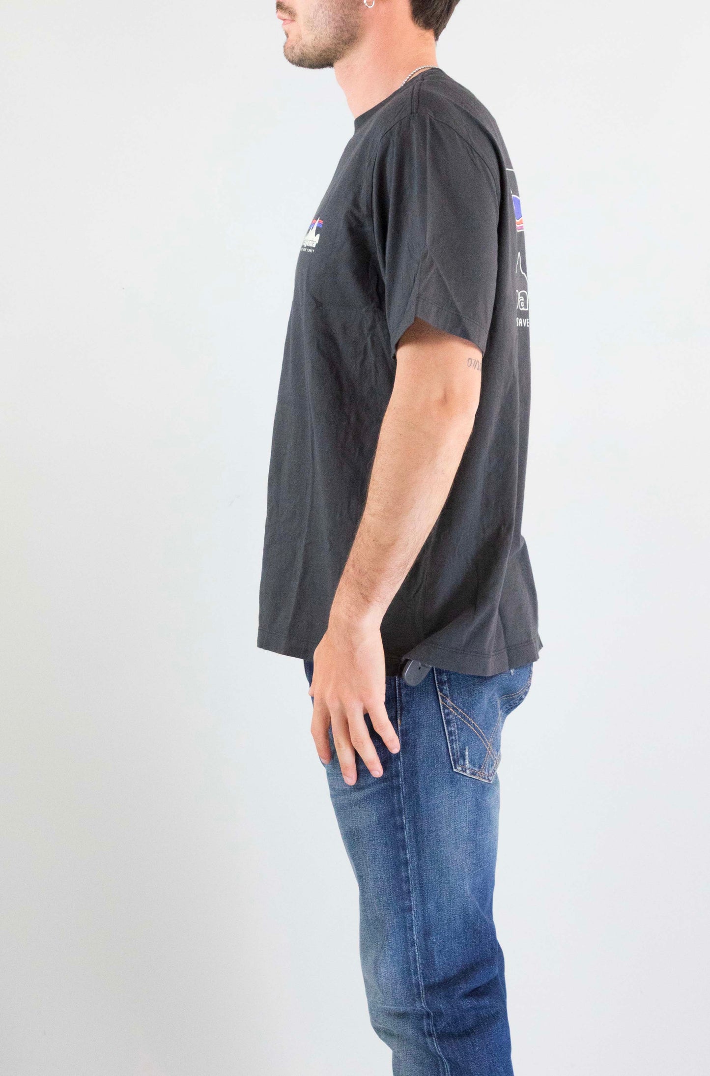 T-Shirt Patagonia Inbk da Uomo 37841 skyline