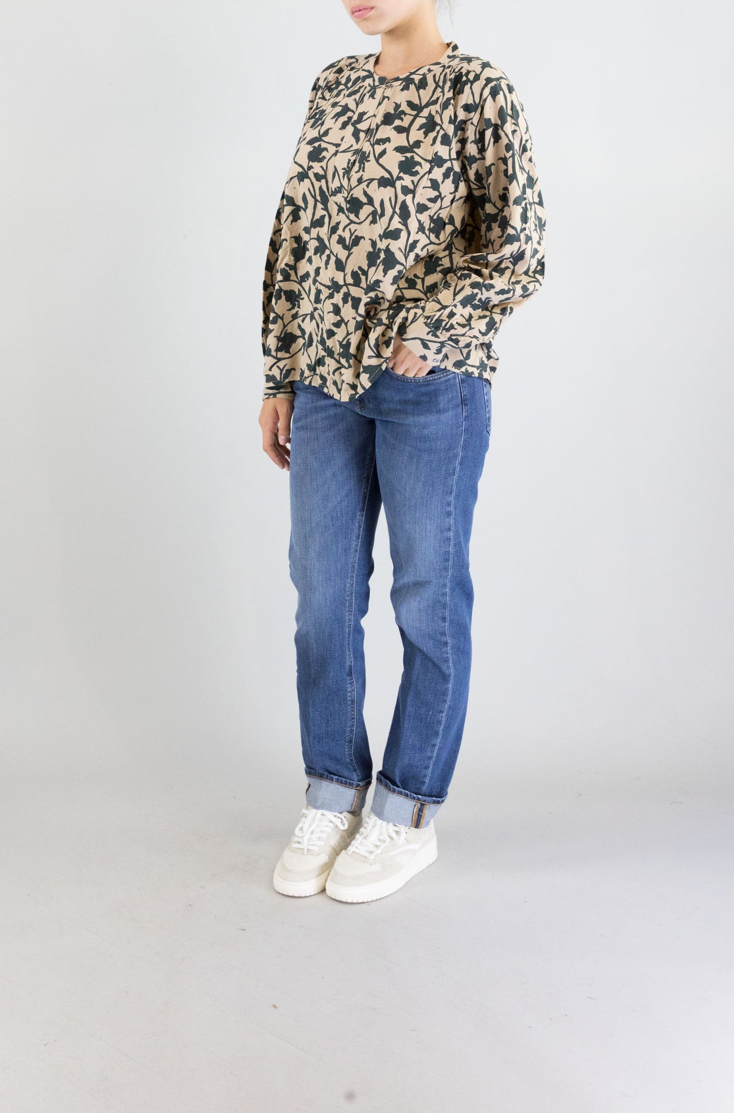 Camicia Indi&Cold Beige da Donna ad172