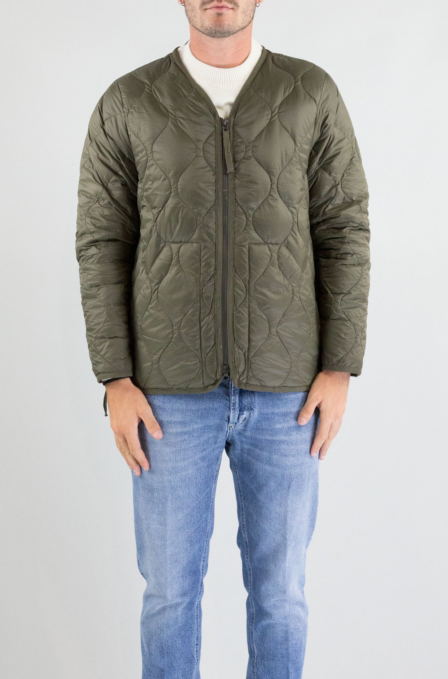 Giubbotto Taion Dark Olive da Uomo 101alszl1