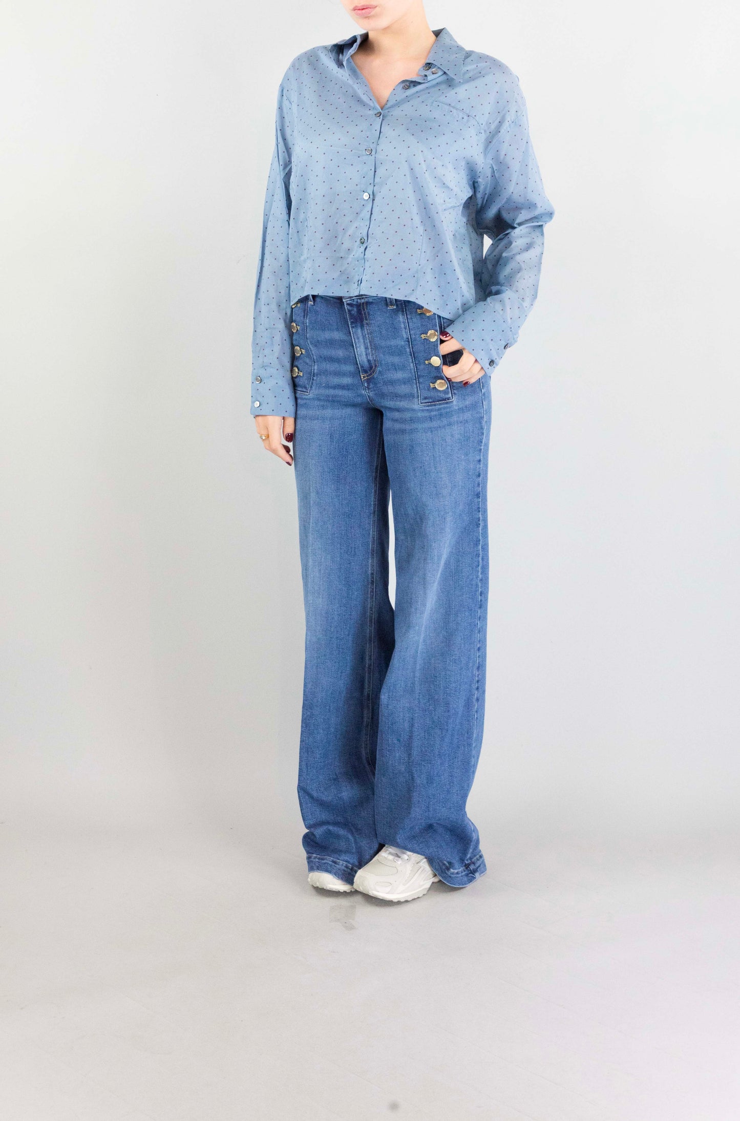 Camicia Floor Goccia da Donna c27943
