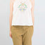 Top Louizon Ecru da Donna raidon