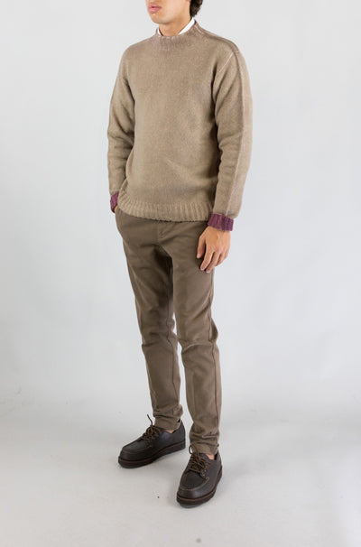 Maglia Bob Beige Prugna da Uomo belfast