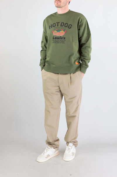 Felpa Universal Overall Olive da Uomo u2613250g
