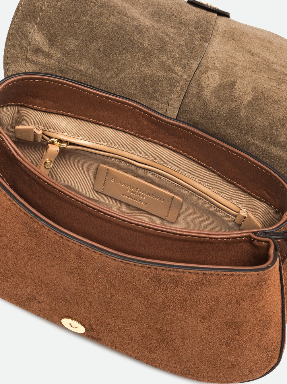 Borsa Gianni Chiarini Cognac da Donna 12618 cm pl helena round